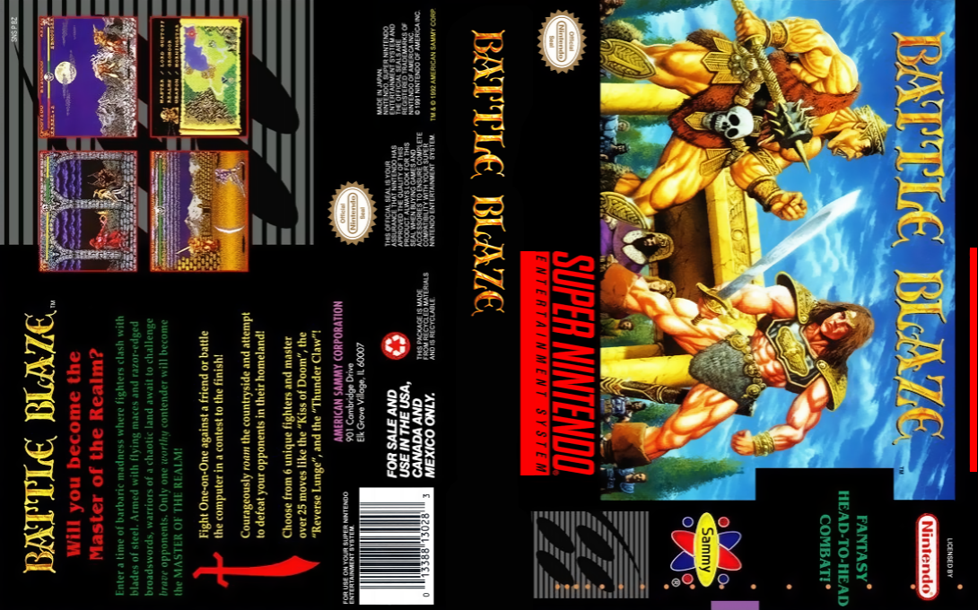 Battle Blaze — box-texture (US)