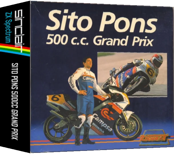 Sito Pons 500cc Grand Prix — box-3D (SP)