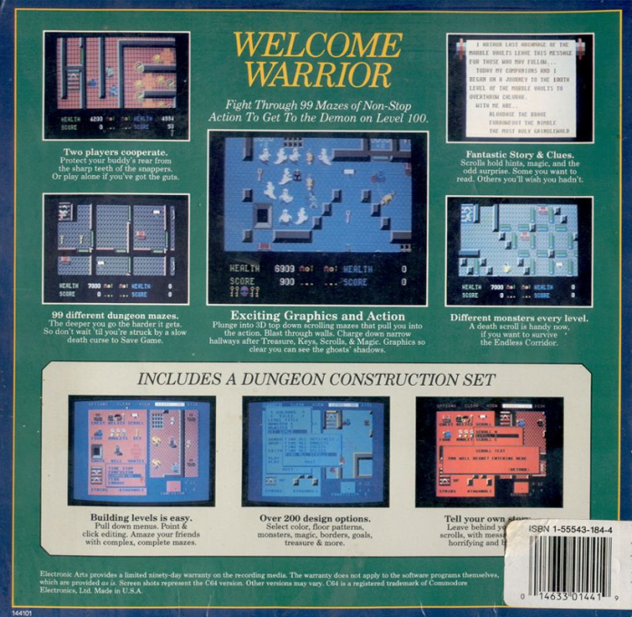 Demon Stalkers — box-2D-back (US)