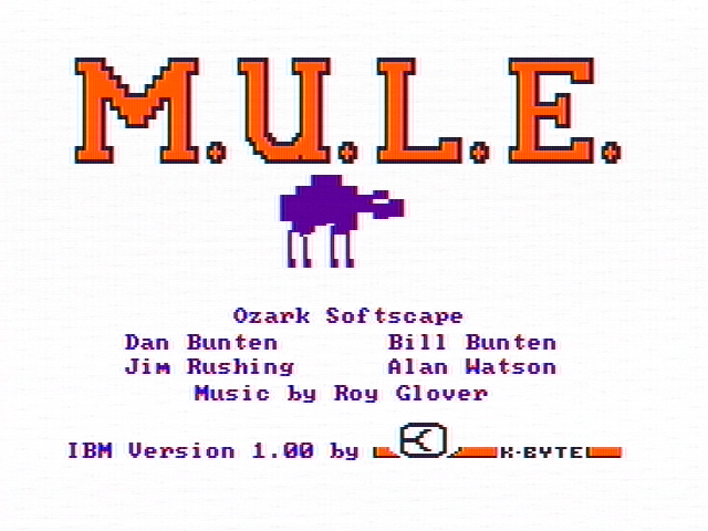 M.U.L.E. — sstitle (US)