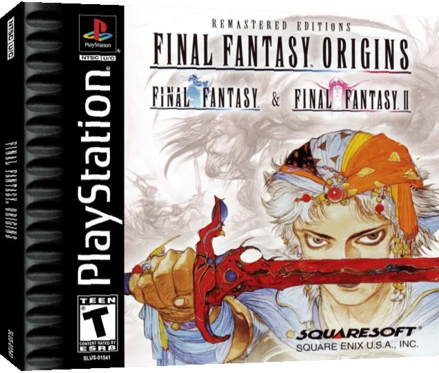 Final Fantasy Origins — box-3D (US)