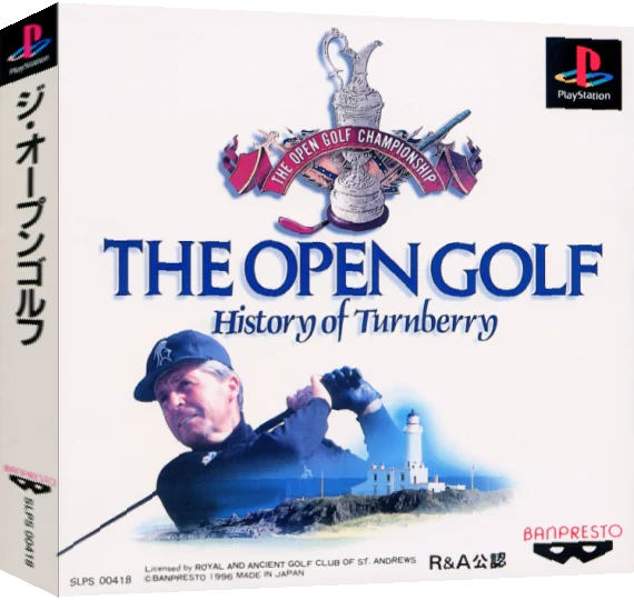 Open Golf, The - History of Turnberry — box-3D (ASI)