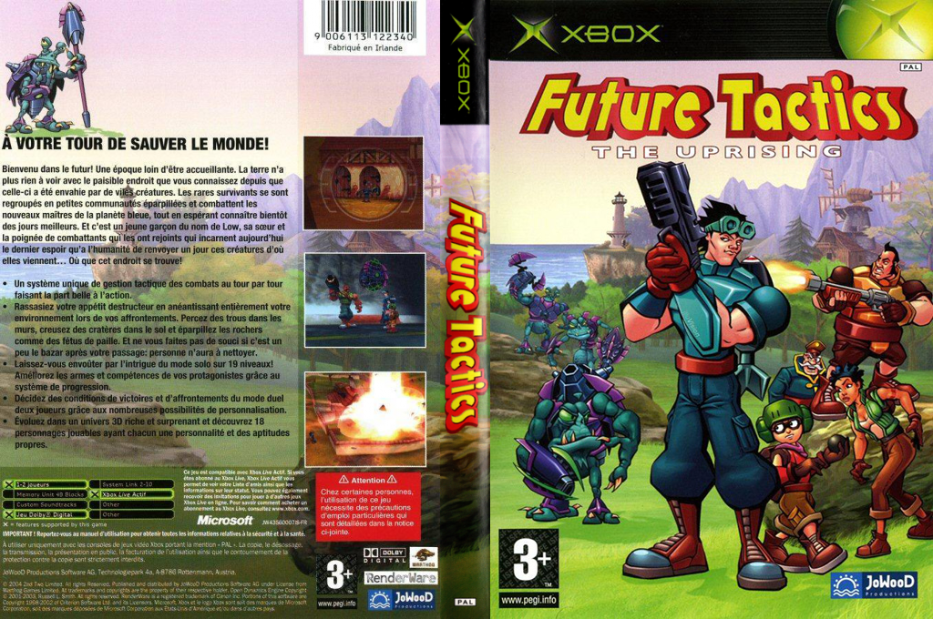 Future Tactics - The Uprising — box-texture (FR)