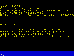 127 Hours — ss (WOR)