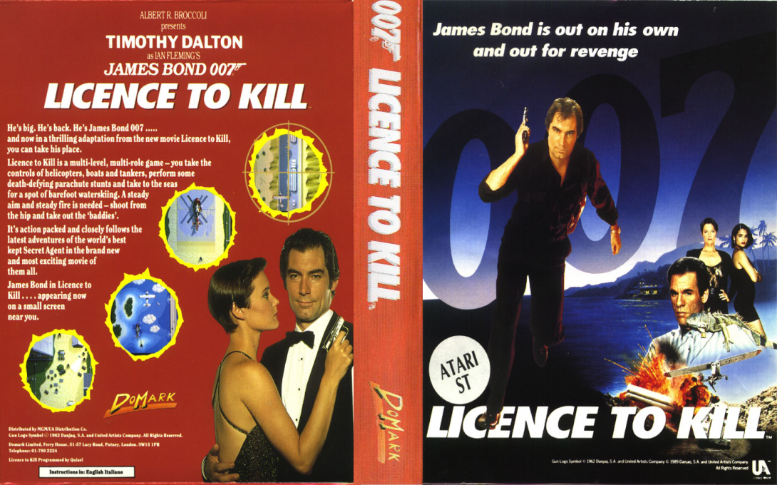 007 - Licence To Kill — box-texture (EU)