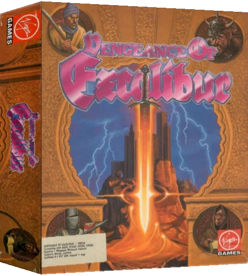 Vengeance of Excalibur — box-3D (EU)