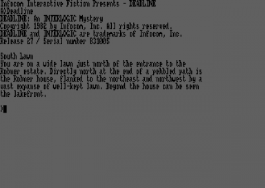 Deadline - An Interlogic Mystery — sstitle (EU)