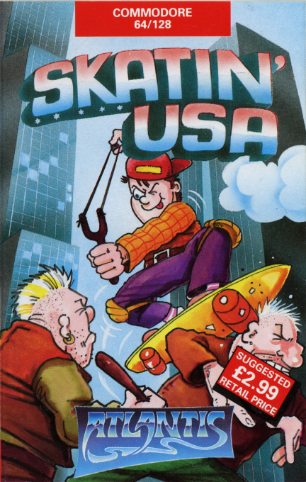 Skatin' Usa box art