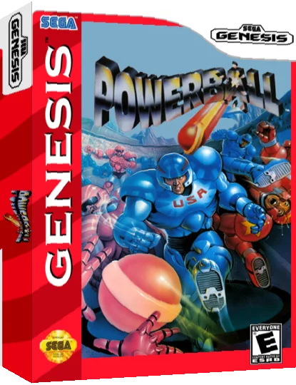 Wrestleball — box-3D (US)