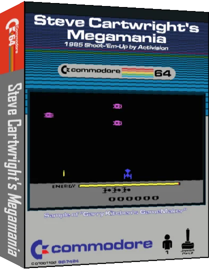 Steve Cartwright's Megamania — box-3D (CUS)