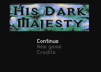 His Dark Majesty — sstitle (WOR)