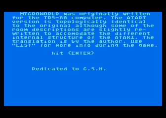 Microworld — ss (WOR)