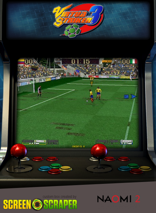 Virtua Striker 3 — box-2D (SS)