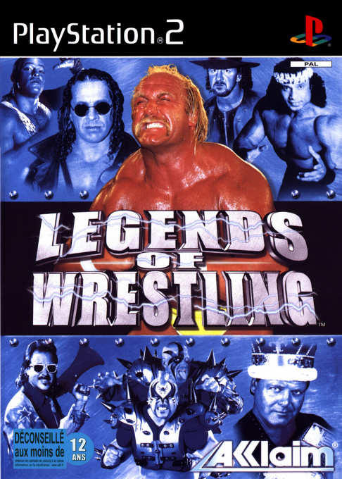 Legends Of Wrestling — box-2D (FR)