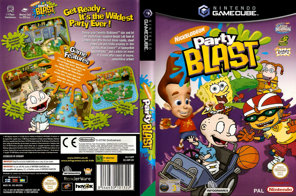 Nickelodeon Party Blast — box-texture (EU)