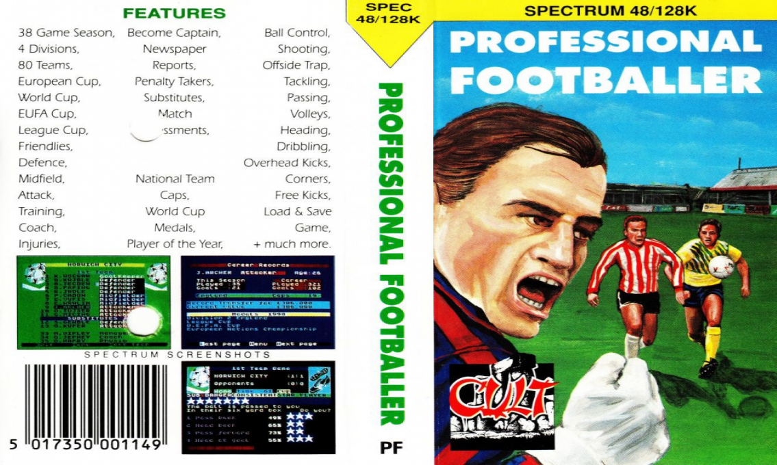 Professional Footballer — box-texture (EU)