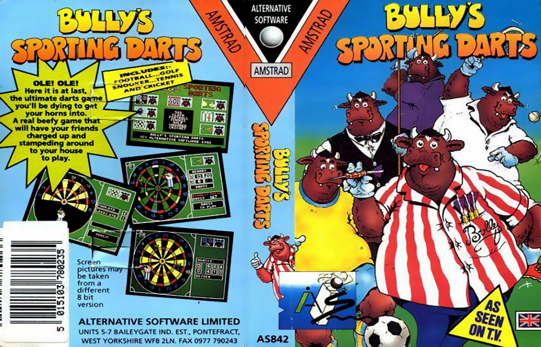 Bully's Sporting Darts — box-texture (EU)