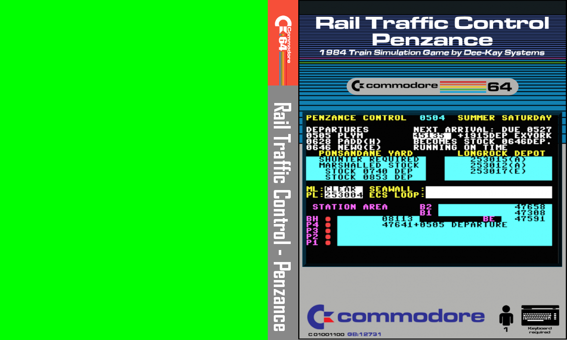 Rail Traffic Control : Penzance — box-texture (CUS)