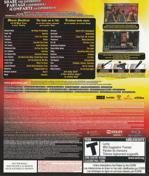 Guitar Hero World Tour — box-2D-back (CA)