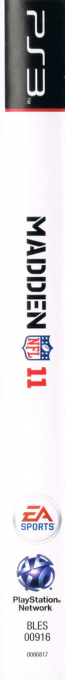 Madden NFL 11 — box-2D-side (EU)