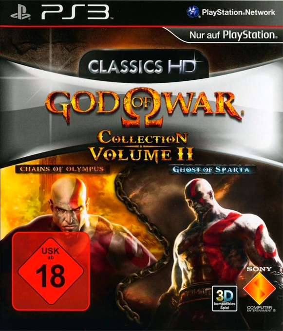 God of War Collection - Volume II — box-2D (DE)