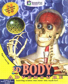 3-D Body Adventure box art