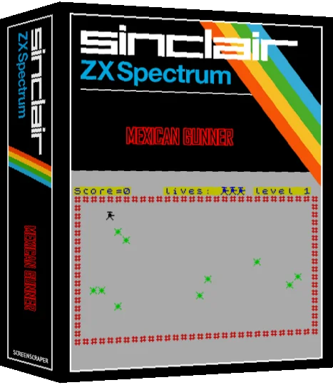 Mexican Gunner — box-3D (SS)
