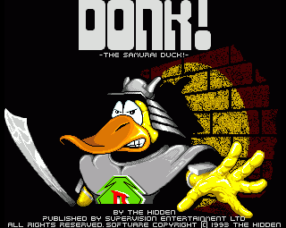Donk! - The Samurai Duck! — sstitle (WOR)
