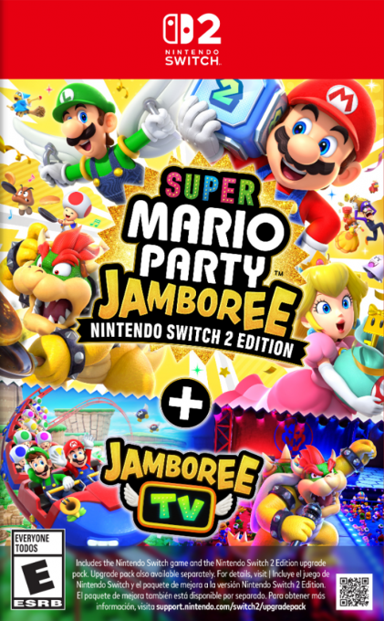 Super Mario Party Jamboree and Jamboree TV box art