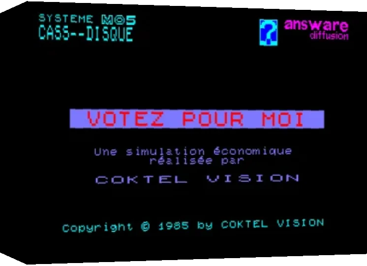 Votez Pour Moi — box-3D (WOR)