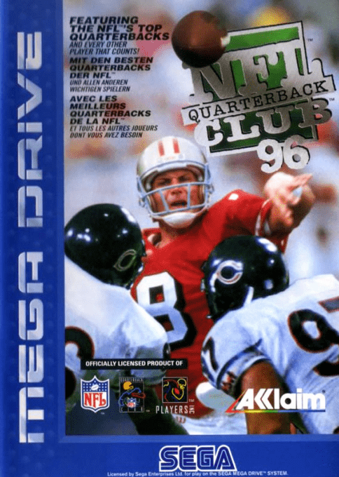 NFL Quarterback Club 96 — box-2D (EU)