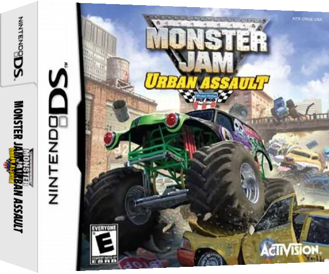Monster Jam - Urban Assault — box-3D (US)
