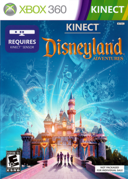 Kinect - Disneyland Adventures box art