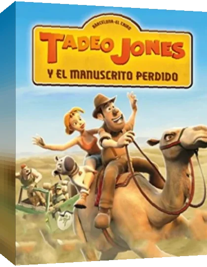 Tadeo Jones y el Manuscrito Perdido — box-3D (EU)
