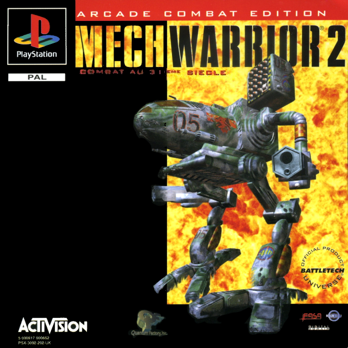 MechWarrior 2 - 31st Century Combat - Arcade Combat Edition — box-2D (FR)