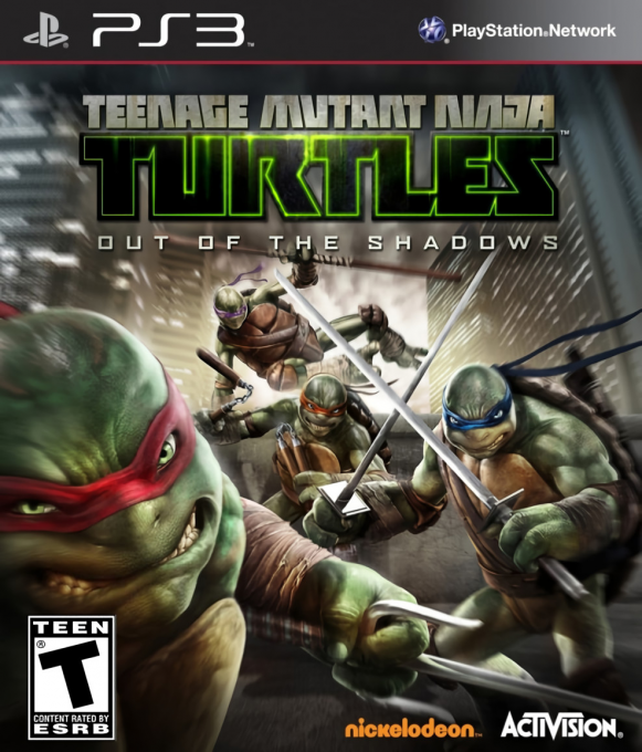 Teenage Mutant Ninja Turtles - Depuis Les Ombres box art
