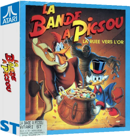 Disney's DuckTales - The Quest for Gold — box-3D (FR)