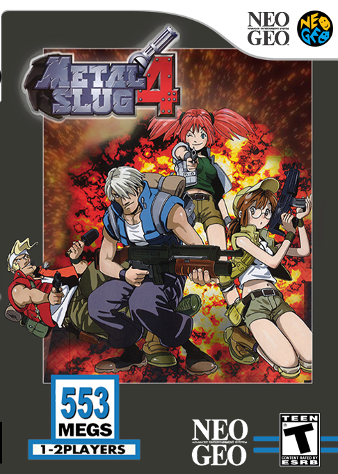Metal Slug 4 box art