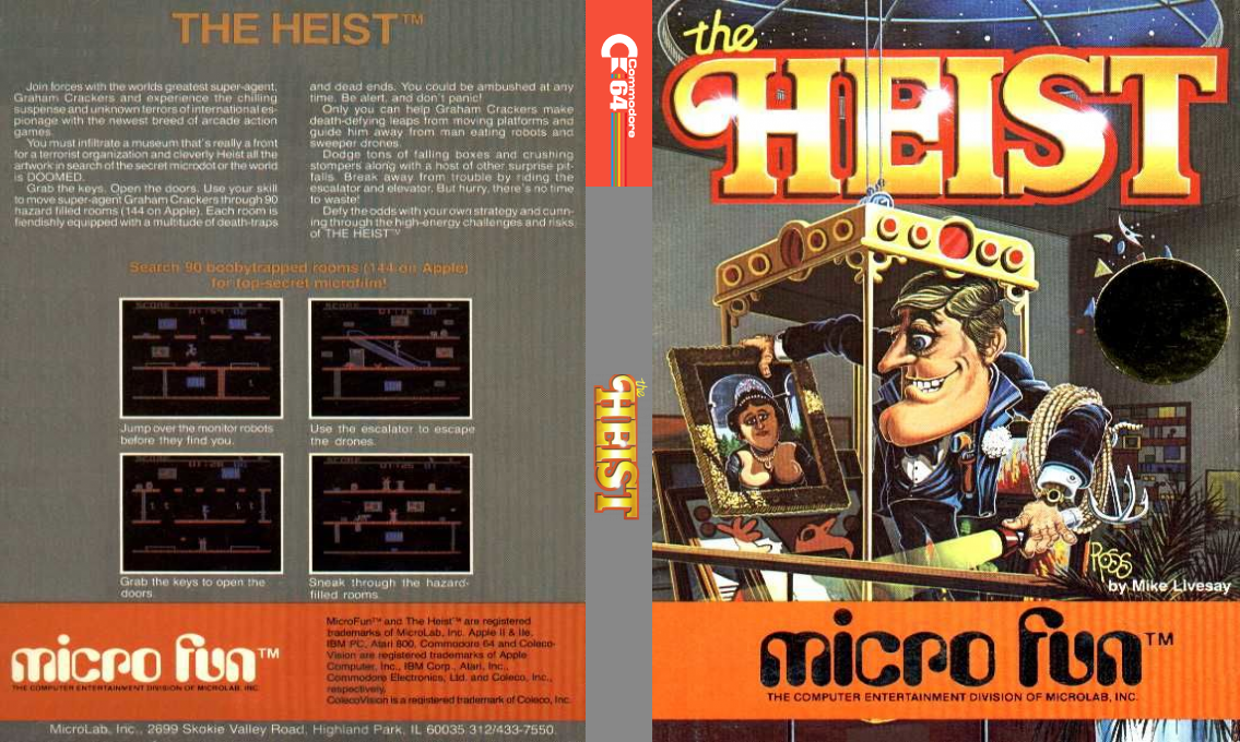 The Heist — box-texture (US)