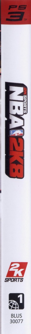 NBA 2K8 — box-2D-side (US)