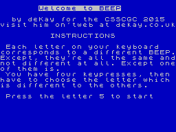 Beep — sstitle (WOR)