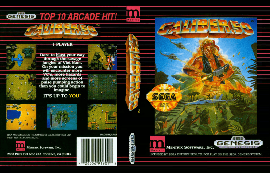 Caliber.50 — box-texture (US)