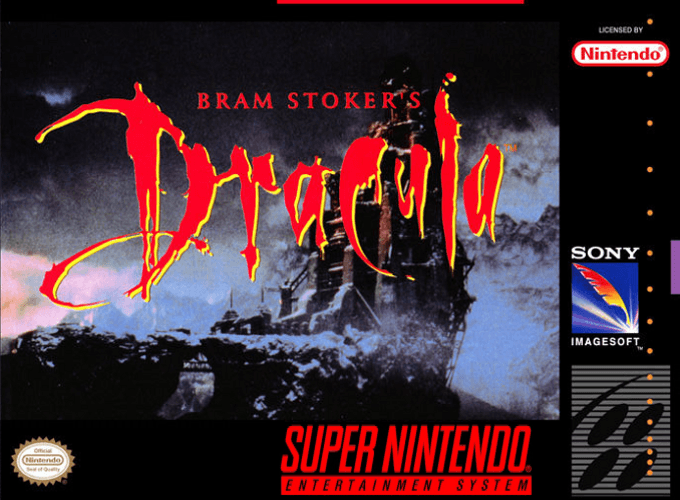 Bram Stoker's Dracula box art