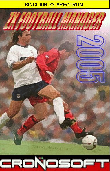 ZX Football Manager 2005 box art