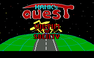 Hank's Quest - Victim of Society box art