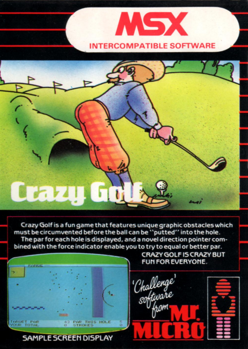 Crazy Golf box art