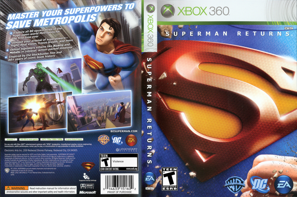 Superman Returns — box-texture (US)