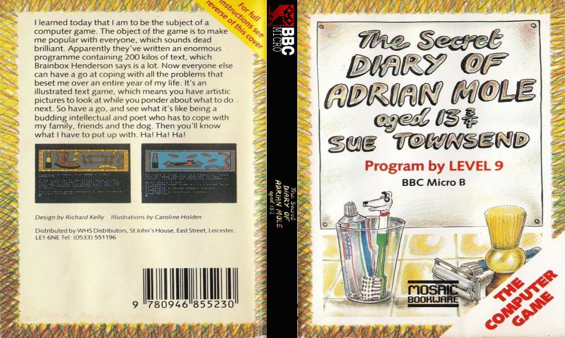 Secret Diary Of Adrian Mole Aged 13, The — box-texture (EU)