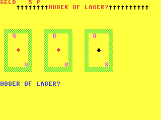 Higher Or Lower — ss (NL)