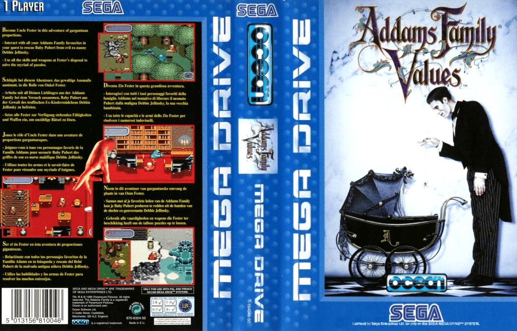 Addams Family Values — box-texture (EU)
